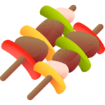 Мясо на углях