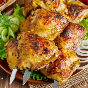 Шашлык из куриных бедер с доставкой в г. Клин - Шашлык